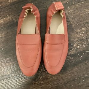 Everlane day loafers - dark rose 7.5